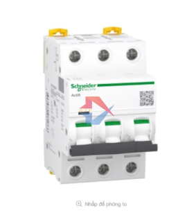 Acti9 iC60H  MCB Cầu dao tự động 3P, 10kA, 400V, C curve Schneider