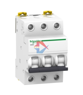 Acti9 iK60N  MCB Cầu dao tự động 3P, 6kA, 400V, C curve Schneider