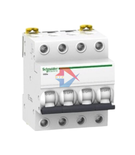 Acti9 iK60N MCB Cầu dao tự động 4P, 6kA, 400V, C curve Schneider