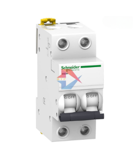 Acti9 iK60N  MCB Cầu dao tự động 2P, 6kA, 230V, C curve Schneider