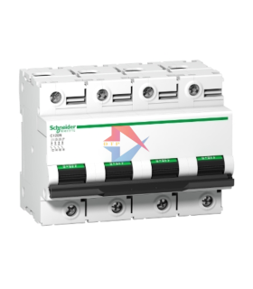 Acti9 C120N MCB Cầu dao tự động 4P, 10kA, 400V, C curve Schneider