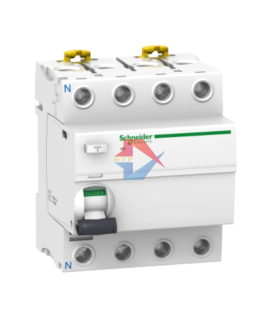 Acti9 RCCB Chống rò, ilD - 4P 30mA, 240-415V, AC Type Schneider