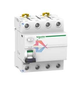 Acti9 RCCB Chống rò, ilD - 4P 300mA, 240-415V, AC Type Schneider