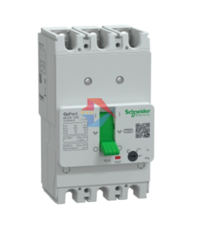 Cầu dao tự động MCCB GoPact 125E, 3P Icu=15kA @415Vac, chỉnh định 0.8-1xIn, Schneider