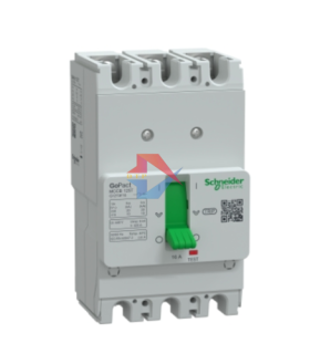 Cầu dao tự động MCCB GoPact 125T, 3P, Icu=10kA @415Vac, không chỉnh định, Schneider