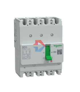 Cầu dao tự động MCCB GoPact 125T, 4P Icu=10kA @415Vac, không chỉnh định, Schneider