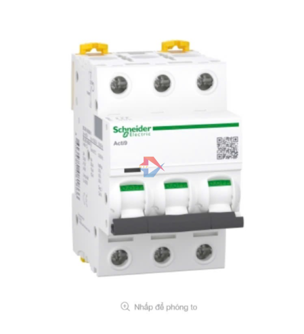Acti9 iC60H  MCB Cầu dao tự động 3P, 10kA, 400V, C curve Schneider