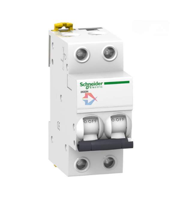 Acti9 iK60N  MCB Cầu dao tự động 2P, 6kA, 230V, C curve Schneider