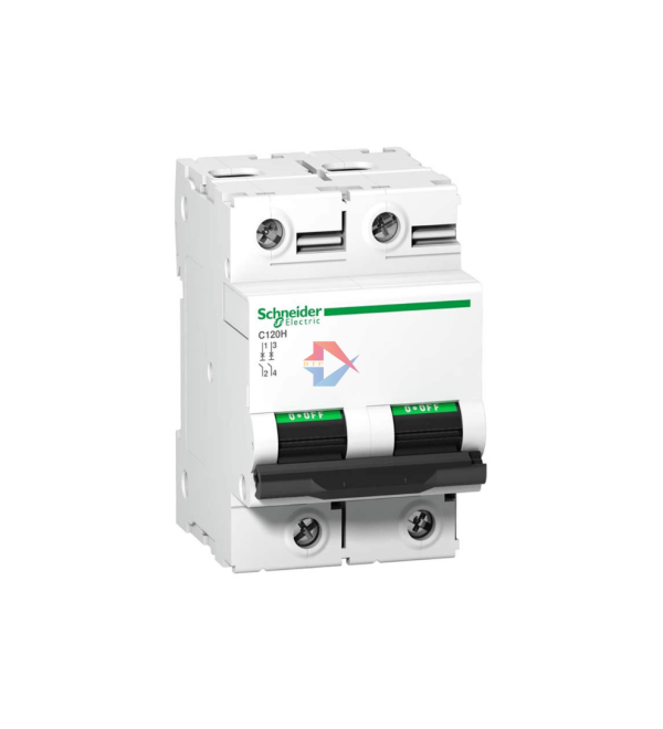 Acti9 C120H MCB Cầu dao tự động 2P, 15kA, 230V, C curve Schneider
