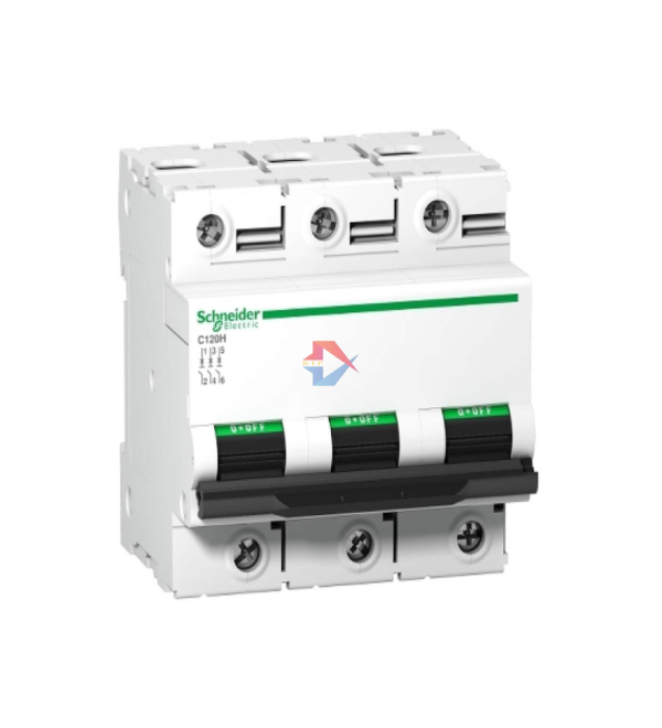 Acti9 C120H MCB Cầu dao tự động 3P, 15kA, 400V, C curve Schneider