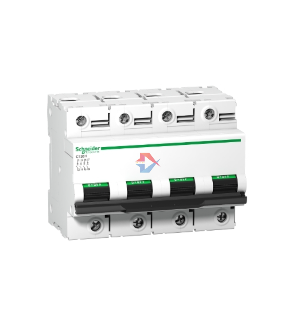 Acti9 C120H MCB Cầu dao tự động 4P, 15kA, 400V, C curve Schneider