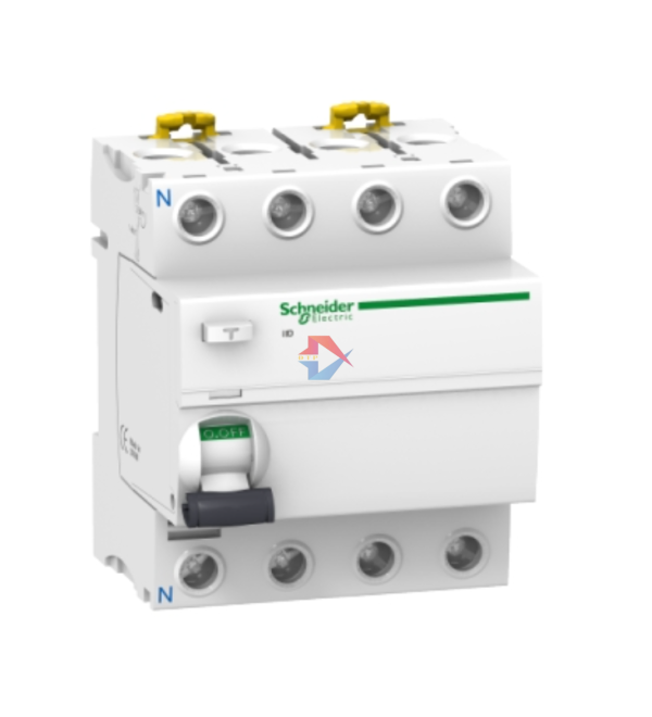 Acti9 RCCB Chống rò, ilD - 4P 30mA, 240-415V, AC Type Schneider