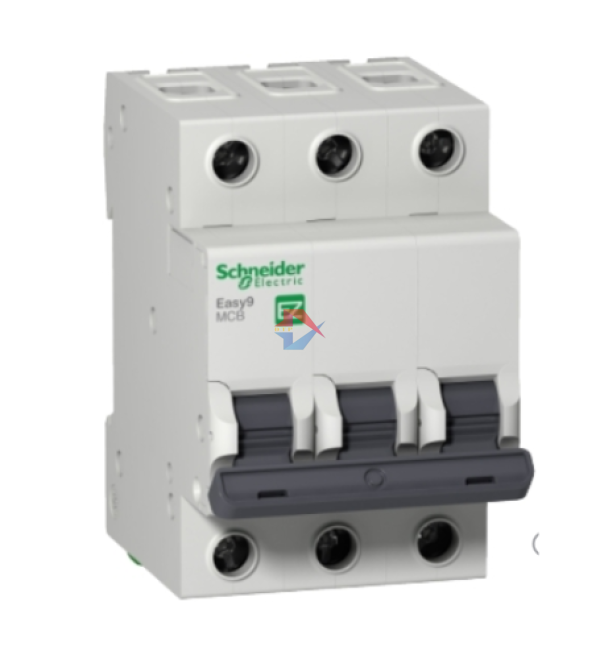 Easy9  MCB Cầu dao tự động 3P, 4.5kA, 400V, C curve Schneider