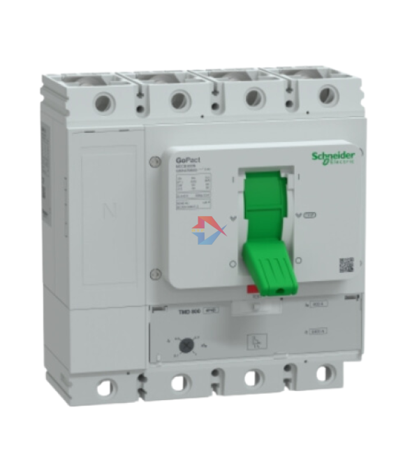 Cầu dao tự động MCCB GoPact 800N, 4P Icu=50kA @415Vac, chỉnh định 0.7-1xIn, Schneider
