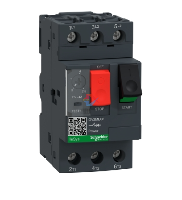 Cầu dao bảo vệ động cơ 2.5 – 4A Schneider