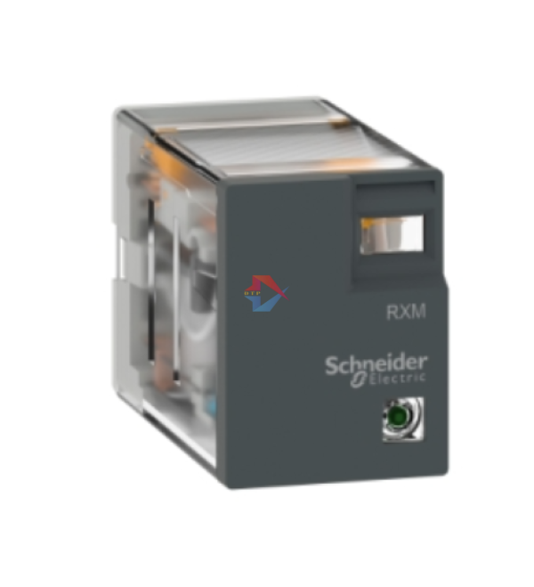 Rơ le trung gian Schneider RXM2LB2P7, 230Vac, 8 chân (có đèn)